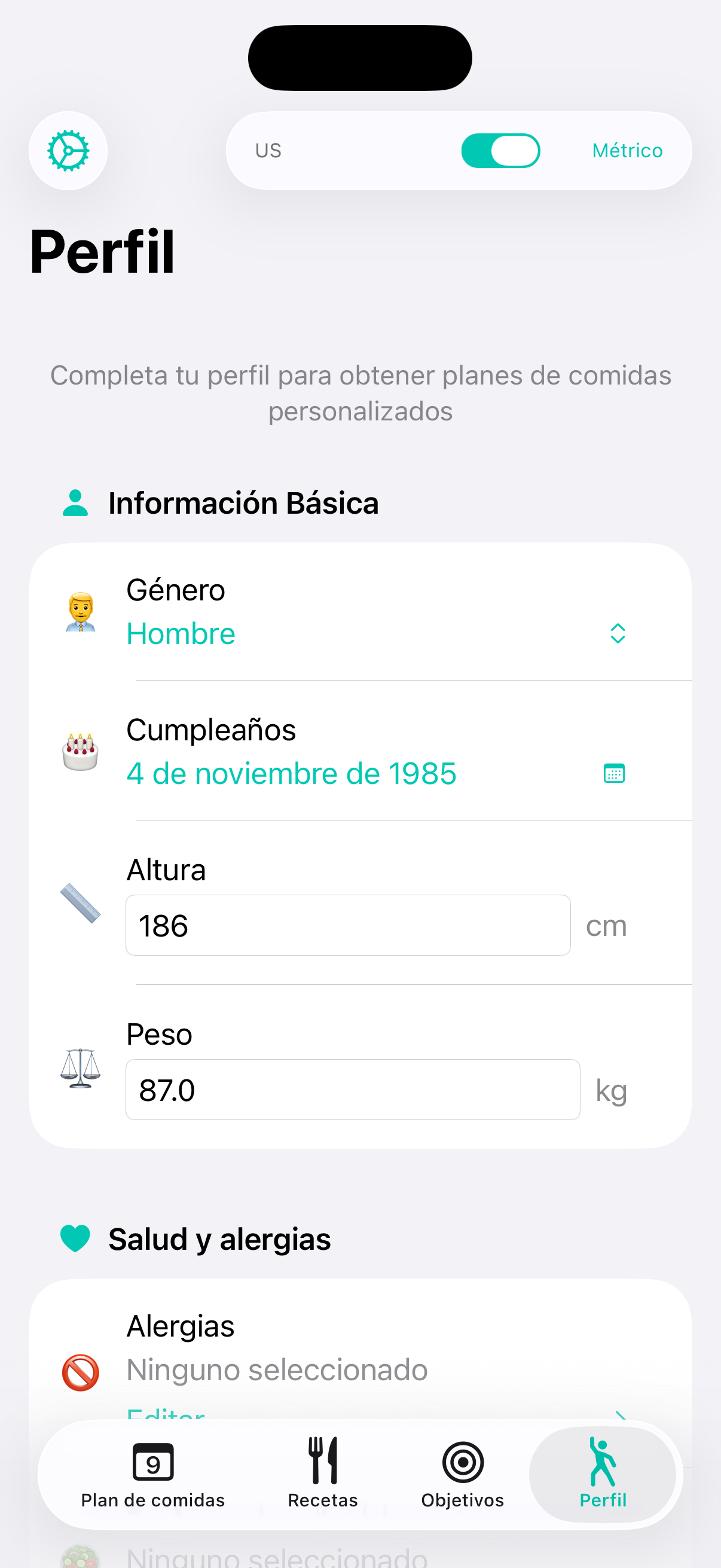 Perfil de usuario de Vitalmint